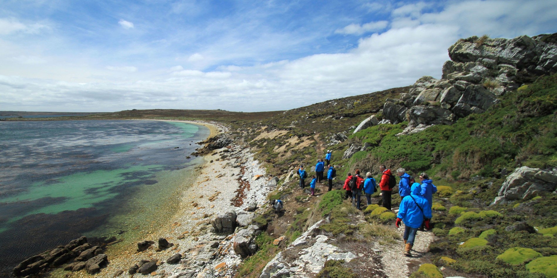 A walk through scenic Falklands