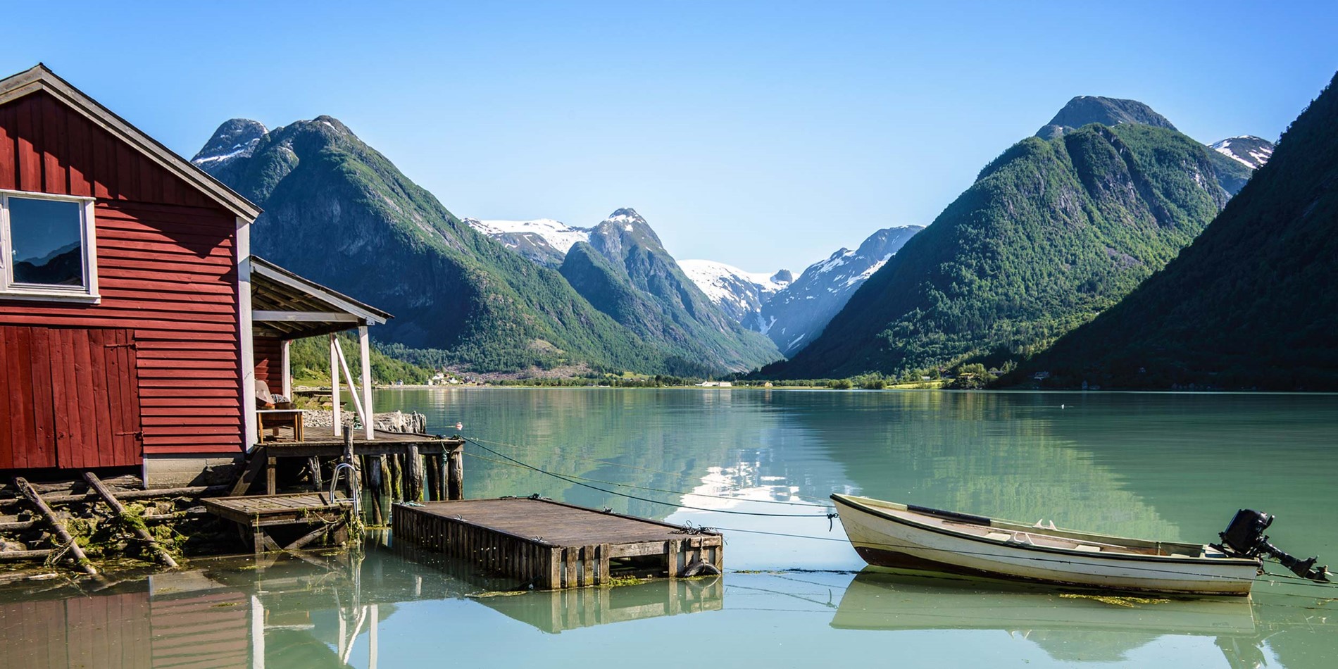 Sognefjord, the spectacular longest and deepest fjord in Norway