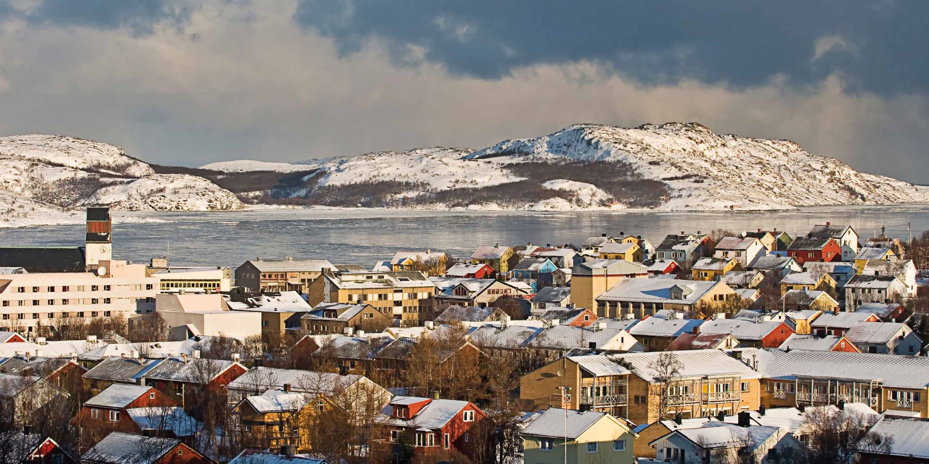 Panorama of Kirkenes, Norway